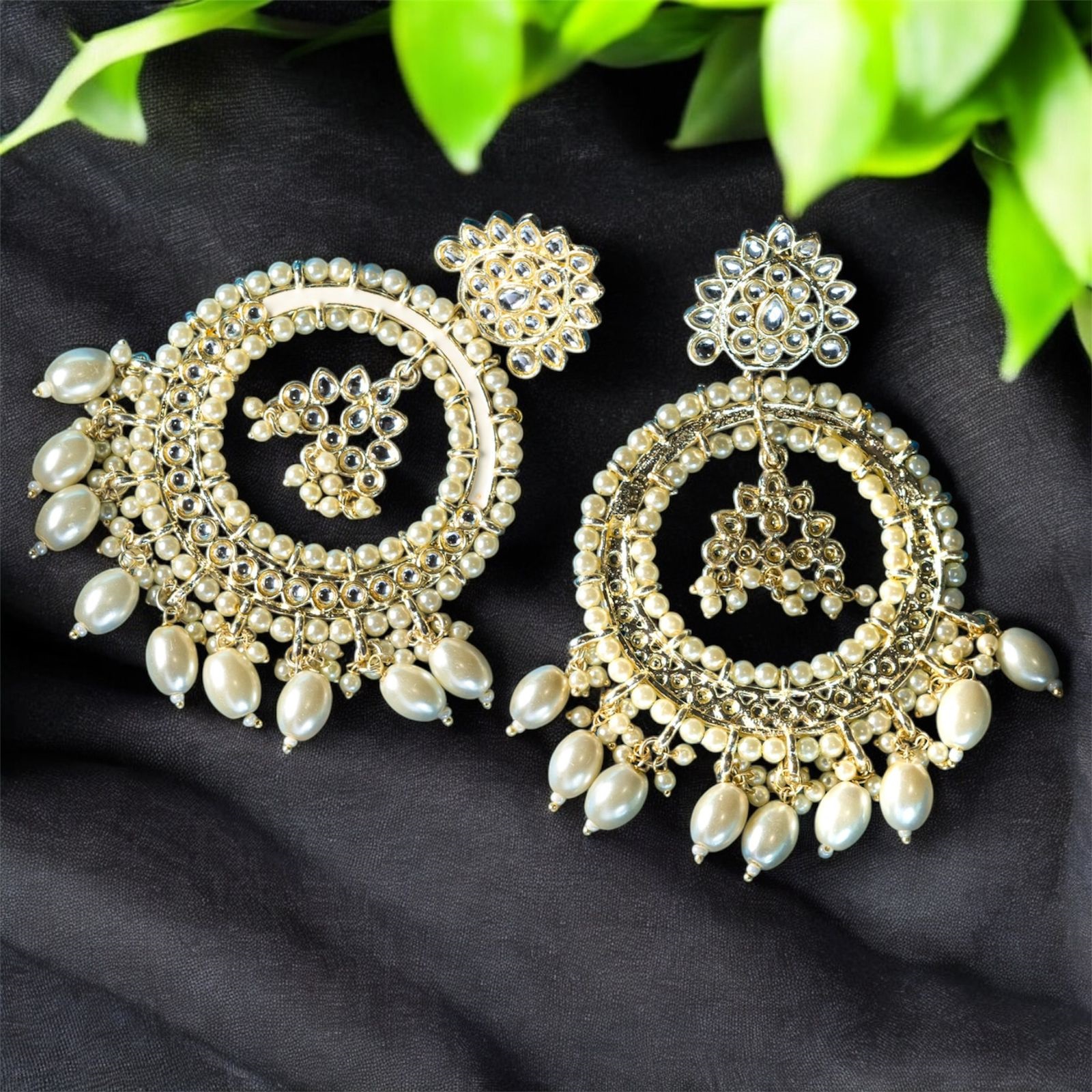Pearl Royale Chandbali - additional view